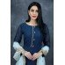 Navy Blue Indian Party Dress Designer Anarkali Frock