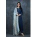 Navy Blue Indian Party Dress Designer Anarkali Frock