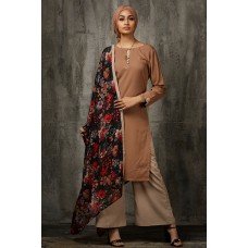 Brown Sequin Party Dress Indian Designer Salwar Suit