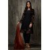 Elegant Black Salwar Suit Pakistani Designer Evening Dress