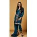 TEAL BLUE PAKISTANI DESIGNER READYMADE SUIT