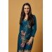 TEAL BLUE PAKISTANI DESIGNER READYMADE SUIT