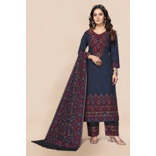 Navy Blue Fancy Suit Indian Readymade Dress