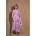 Lilac Purple Georgette Suit Indian Maxi