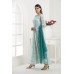 MINT FLORAL PRINTED LONG ANARKALI READY TO WEAR SUIT