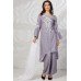 Light Grey Readymade Fancy Palazzo Suit