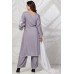 Light Grey Readymade Fancy Palazzo Suit