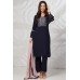 Navy Blue Indian Designer Embroidered Salwar Kameez