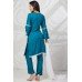 Blue Readymade Suit Pakistani Designer Salwar Kameez