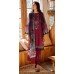 Maroon Lawn Suit Pakistani Designer Salwar Kameez