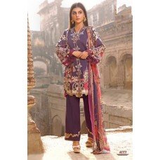 Purple Cotton Summer Salwar Kameez Pakistani Suit