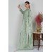 Mint Party Wear Indian Saree