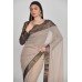 Mauve Brocade Style Blouse Indian Casual Saree