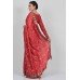 Red Vachitra Embroidered Indian Saree