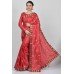 Red Vachitra Embroidered Indian Saree