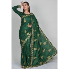 Green Indian Designer Ethnic Saree