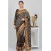 Choco Brown Indian Party Wear Saree