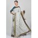 Steel Grey Indian Designer Saree