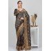 Choco Brown Indian Party Wear Saree