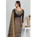 Mouse Ethnic Embroidered Indian Designer Saree