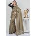 Brown & Black Luxurious Designer Saree