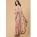 ZIDC-310 PEACH INDIAN WEDDING & BRIDESMAID SAREE 