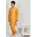 Mustard Indian Kids Kurta Pajama For Weddings