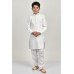 White Pakistani Boys Kurta Shalwar