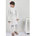 White Toddler Boy Desi Pakistani Indian Style Kurta Pajama