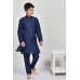 Navy Blue Boys Fancy Kurta Pajama Suit