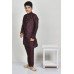 Maroon Readymade Kids Kurta Pajama