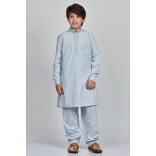 Light Blue Stylish Formal Kids Kurta Set