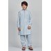 Light Blue Stylish Formal Kids Kurta Set