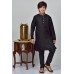 Black Eid Kurta Pajama Boys Festive Suit