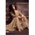 GOLD READY MADE WEDDING WEAR GOWN 5608