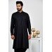 Black Pakistani Designer Readymade Kurta Set