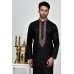 Black Pakistani Men Stylish Kurta Pajama