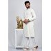 White Asian Designer Men's Kurta Pajama Set