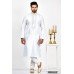 Light Blue Embroidered Asian Mens Kurta Pajama