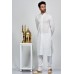 Minimal White Pakistani Men's Kurta Pajama