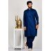 Navy Blue Readymade Pakistani Mens Suit