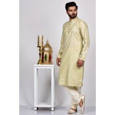 Pista Green Fancy Kurta Pajama for Men