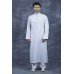 Light Grey Thobe Mens Islamic Jubba