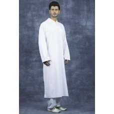 White Urban Modest Mens Jubba