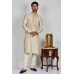 Royal Gold Mens Wedding Kurta Pajama