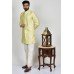 Fawn Short Kurta Pajama Mens Pakistani Suit