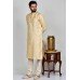 Gold Kurta Pajama Mens Ethnic Suit