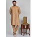 Gold Embroidered Kurta Pajama Asian Mens Wedding Clothing