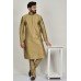 Gold Kurta Pajama Indian Mens Eid Suit