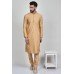 Dull Gold Indian Mens Kurta Set Suit